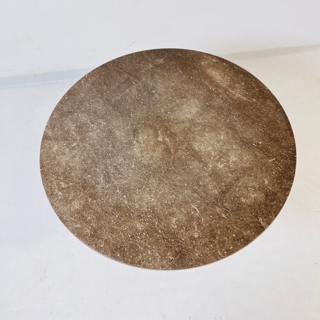 Strata Round Stone Table