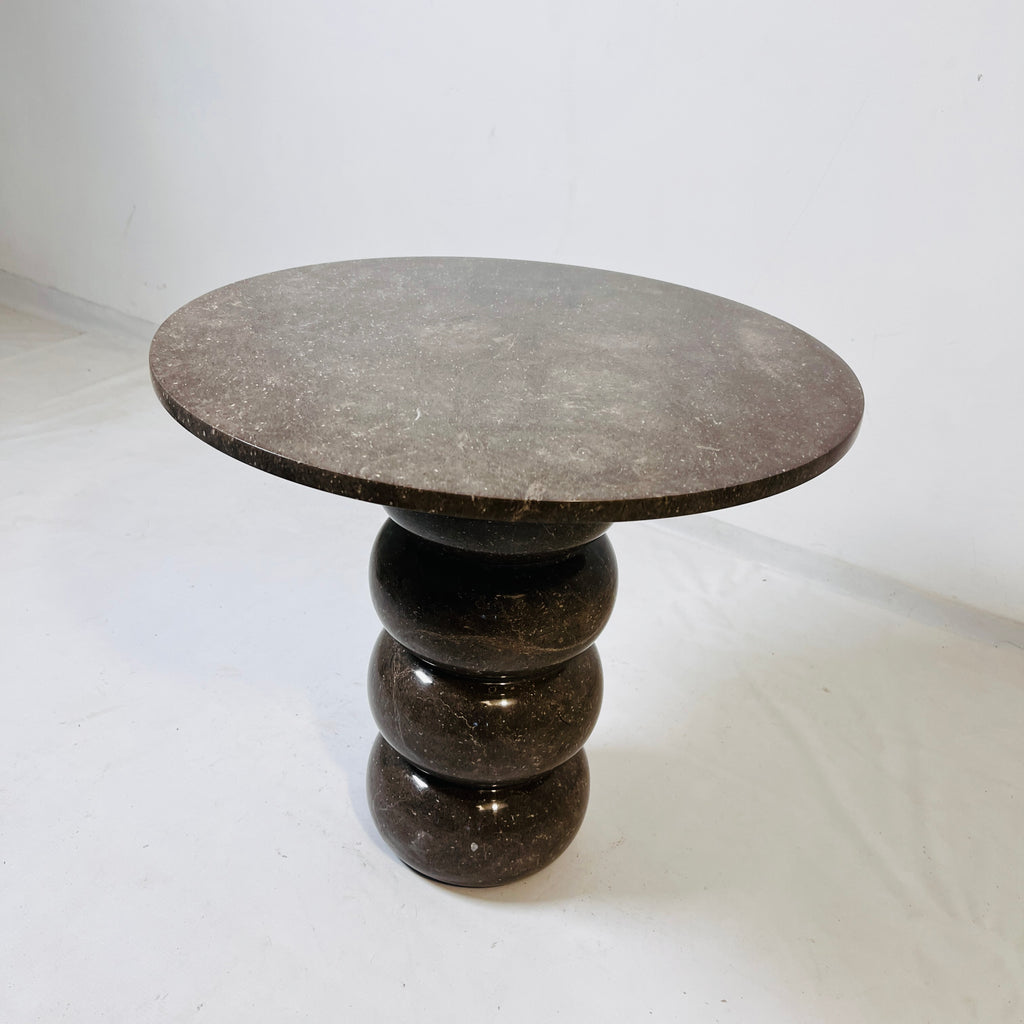 Strata Round Stone Table