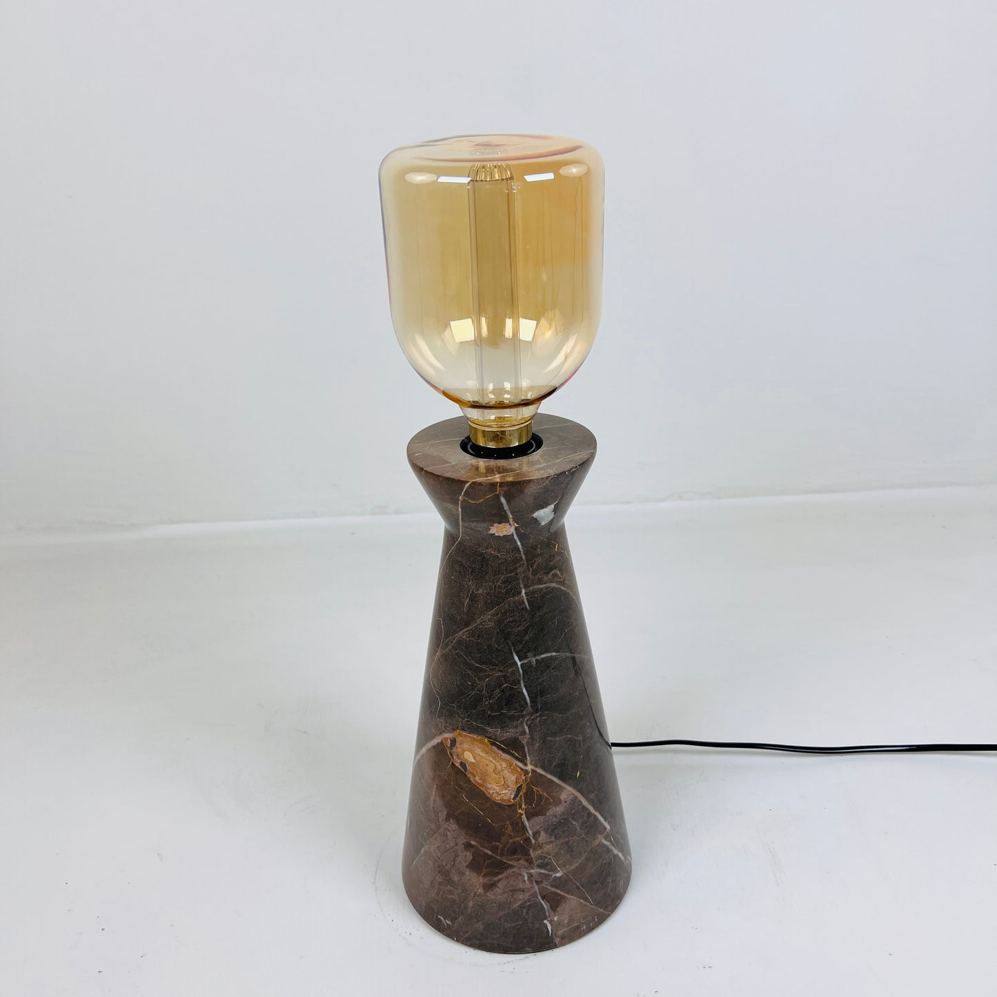 Funnel Table Lamp - Brown
