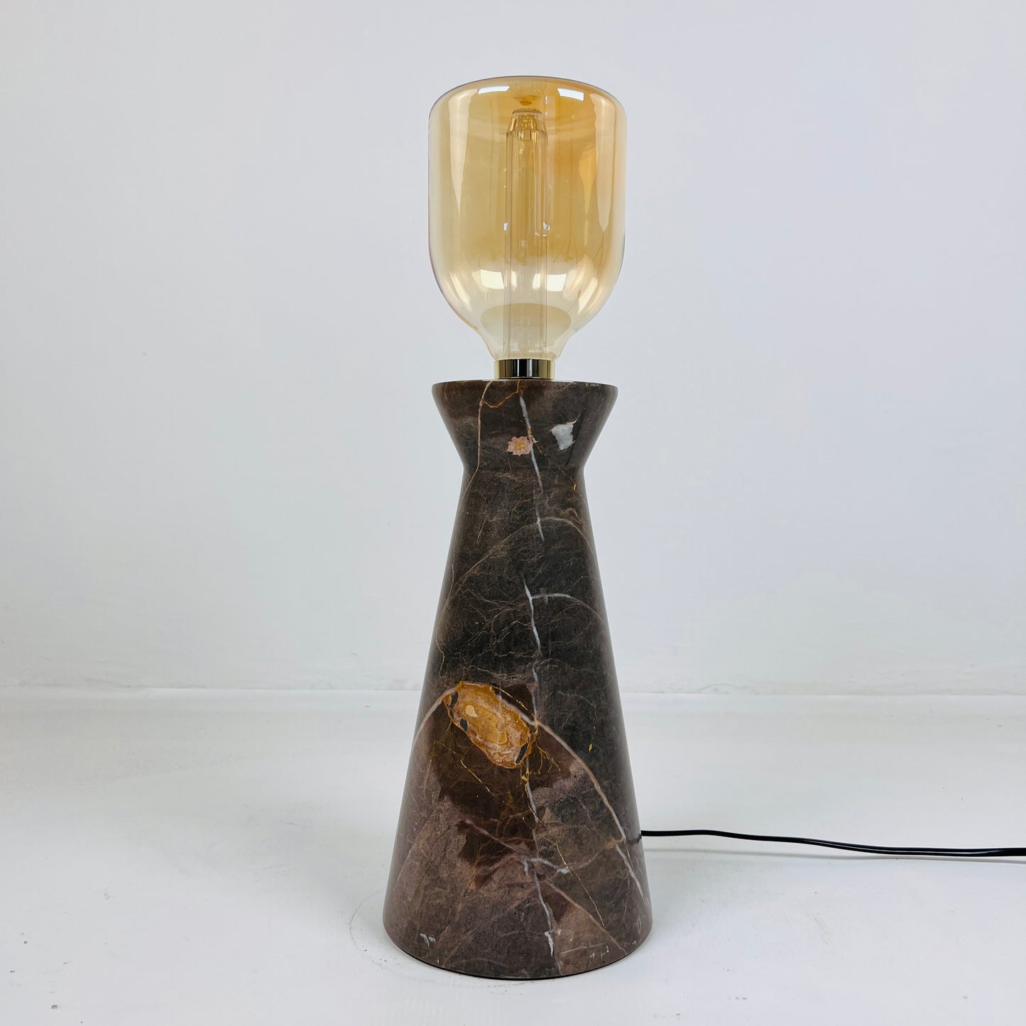 Funnel Table Lamp - Brown