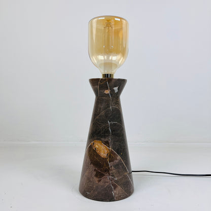 Funnel Table Lamp - Brown