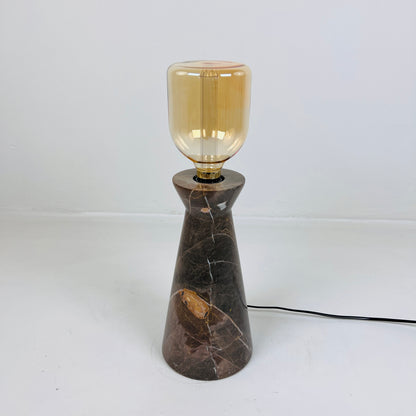 Funnel Table Lamp - Brown