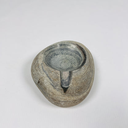 Tidal Rift Ash Tray - River Stone