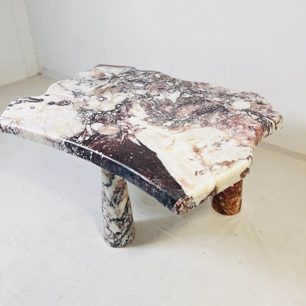 Rosso Marble Table