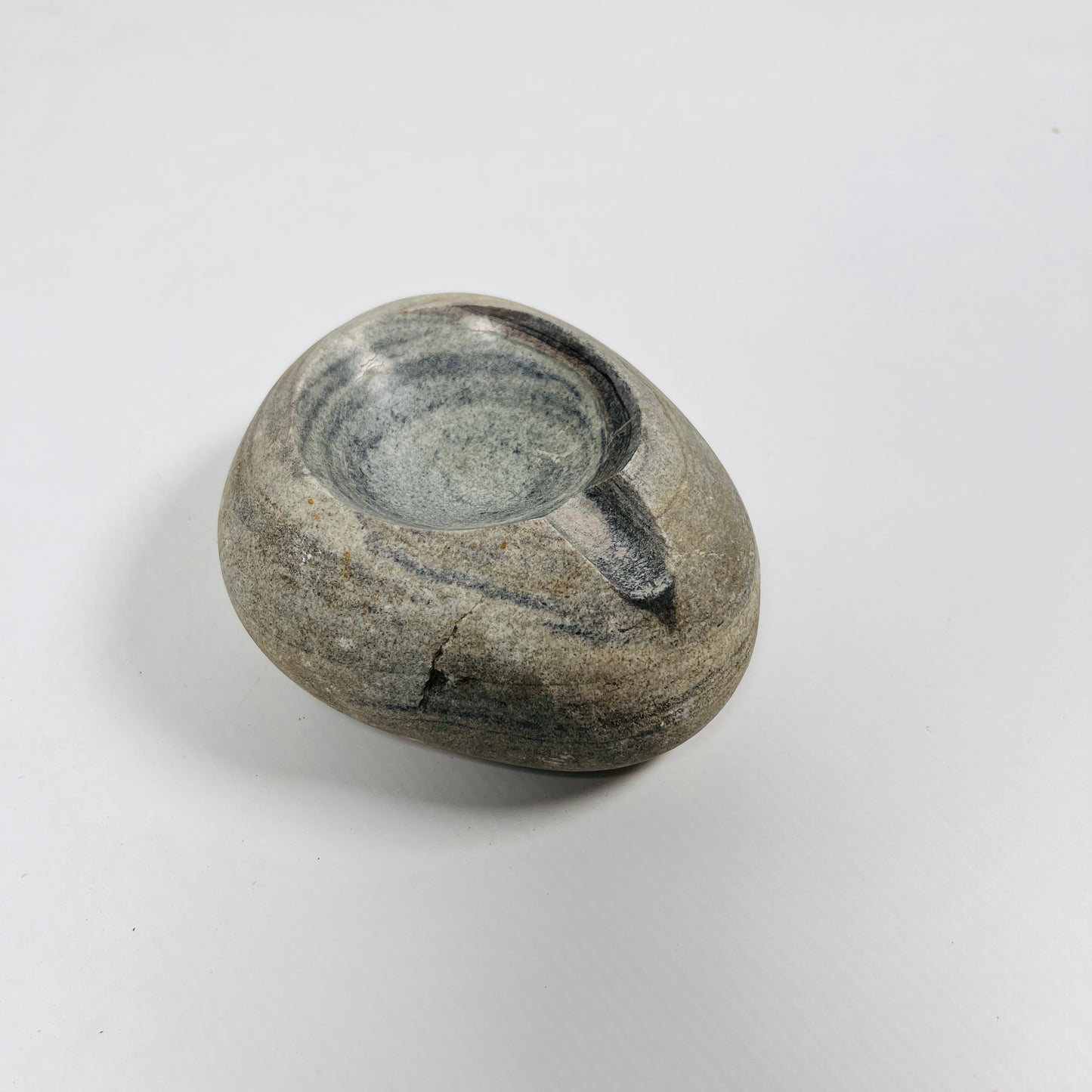 Tidal Rift Ash Tray - River Stone