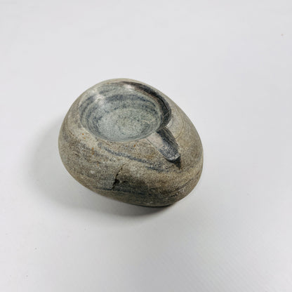 Tidal Rift Ash Tray - River Stone