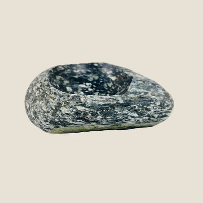 Dark Grey Speckled Ash Tray - River Stone