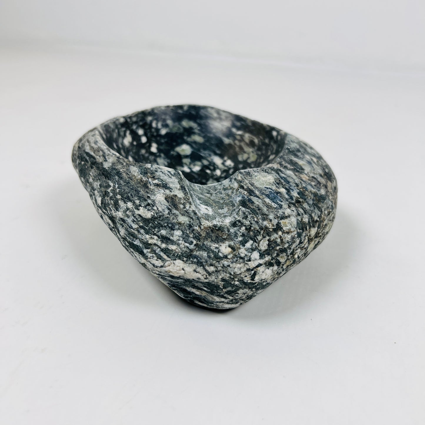 Dark Grey Speckled Ash Tray - River Stone