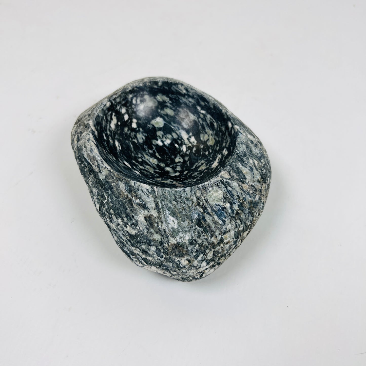 Dark Grey Speckled Ash Tray - River Stone