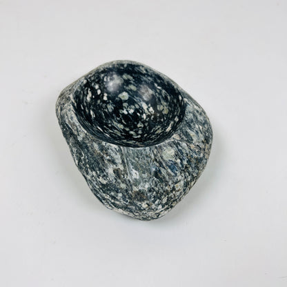 Dark Grey Speckled Ash Tray - River Stone