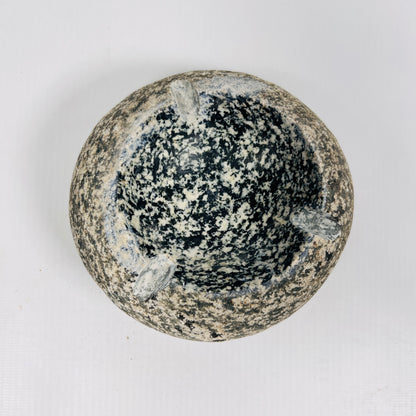 Circular Grained Ash Tray - Riverstone
