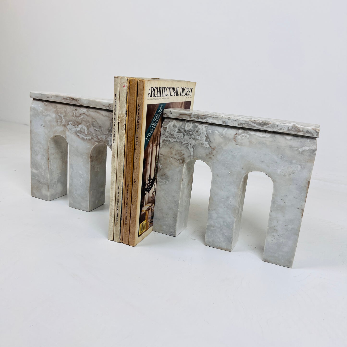 Bridge Bookends Pair