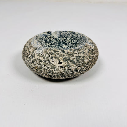 Circular Grained Ash Tray - Riverstone