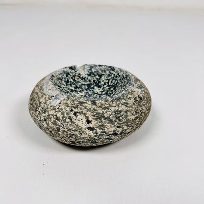 Circular Grained Ash Tray - Riverstone
