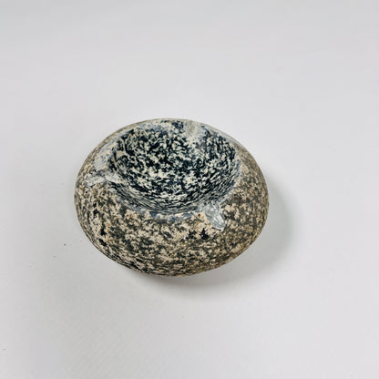 Circular Grained Ash Tray - Riverstone