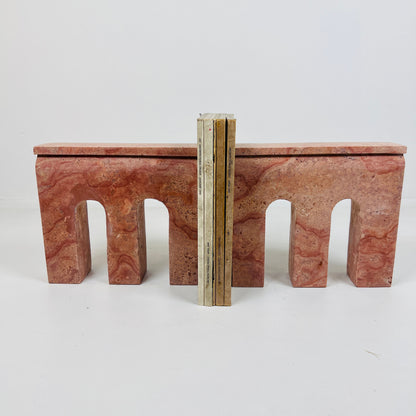 Bridge Bookends Pair - Red