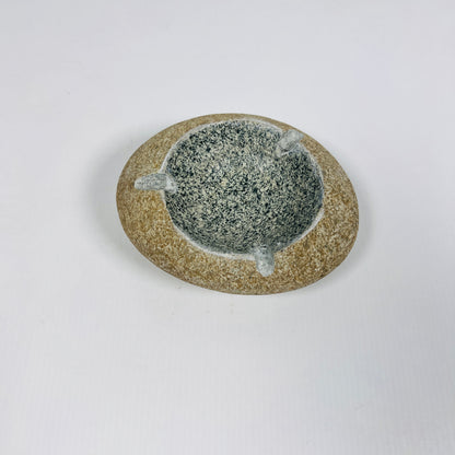 Sepia Ash Tray - River Stone