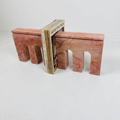 Bridge Bookends Pair - Red