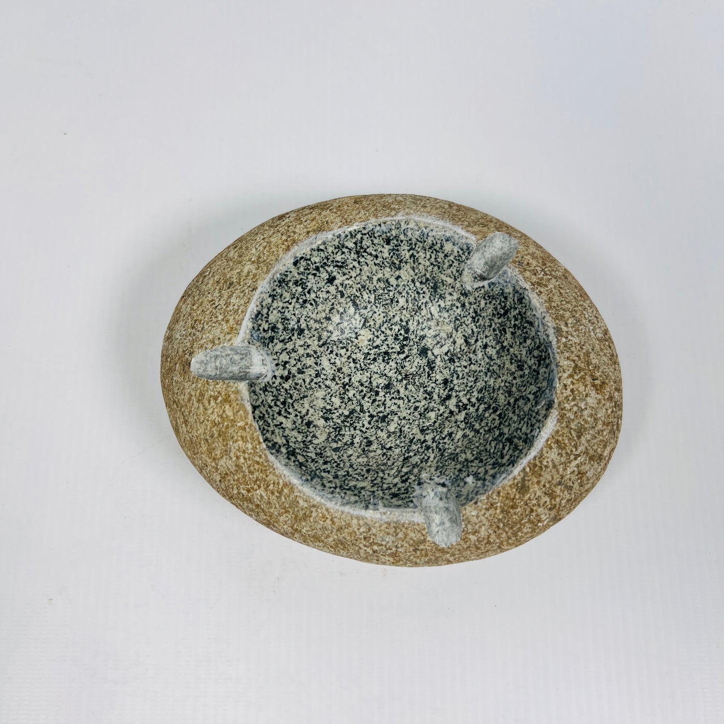 Sepia Ash Tray - River Stone