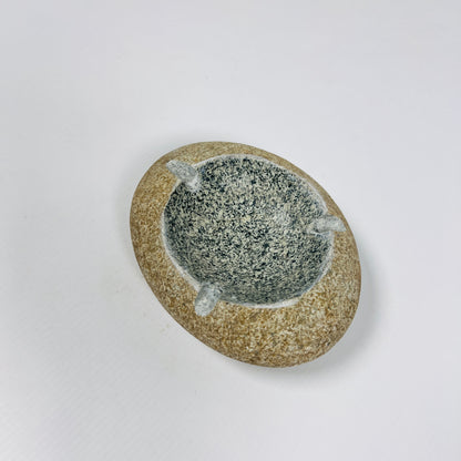 Sepia Ash Tray - River Stone