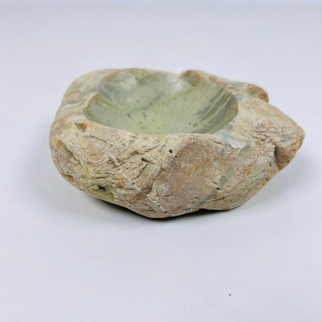 River Stone Light Green Hued Ash Tray