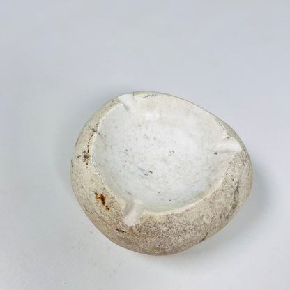 White Shell Ash Tray - Riverstone