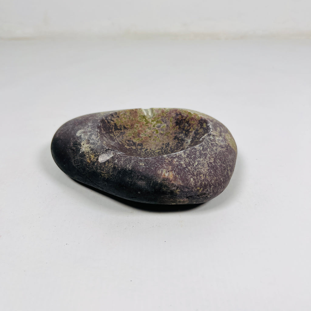 River Stone Marked Ash Tray