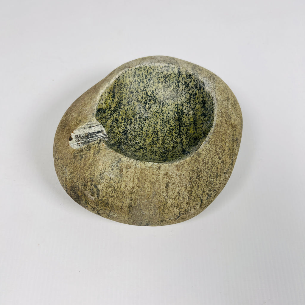 River Stone Moss Ash Tray