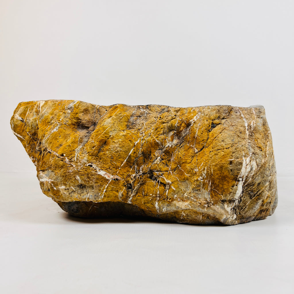 Honey Dipped River Stone Sink