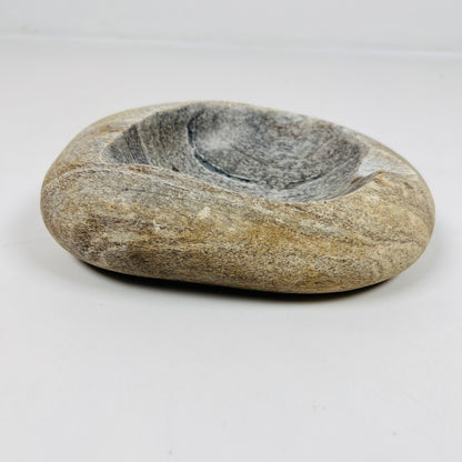 Tear Drop Ash Tray - River Stone