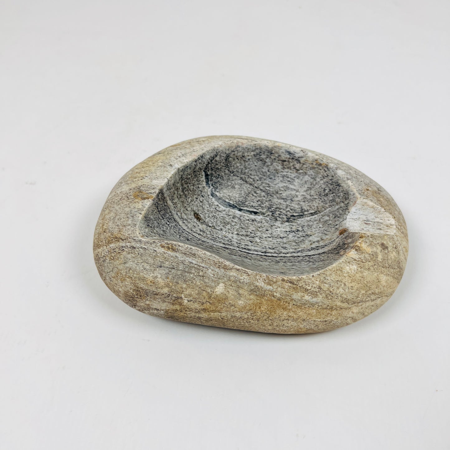 Tear Drop Ash Tray - River Stone