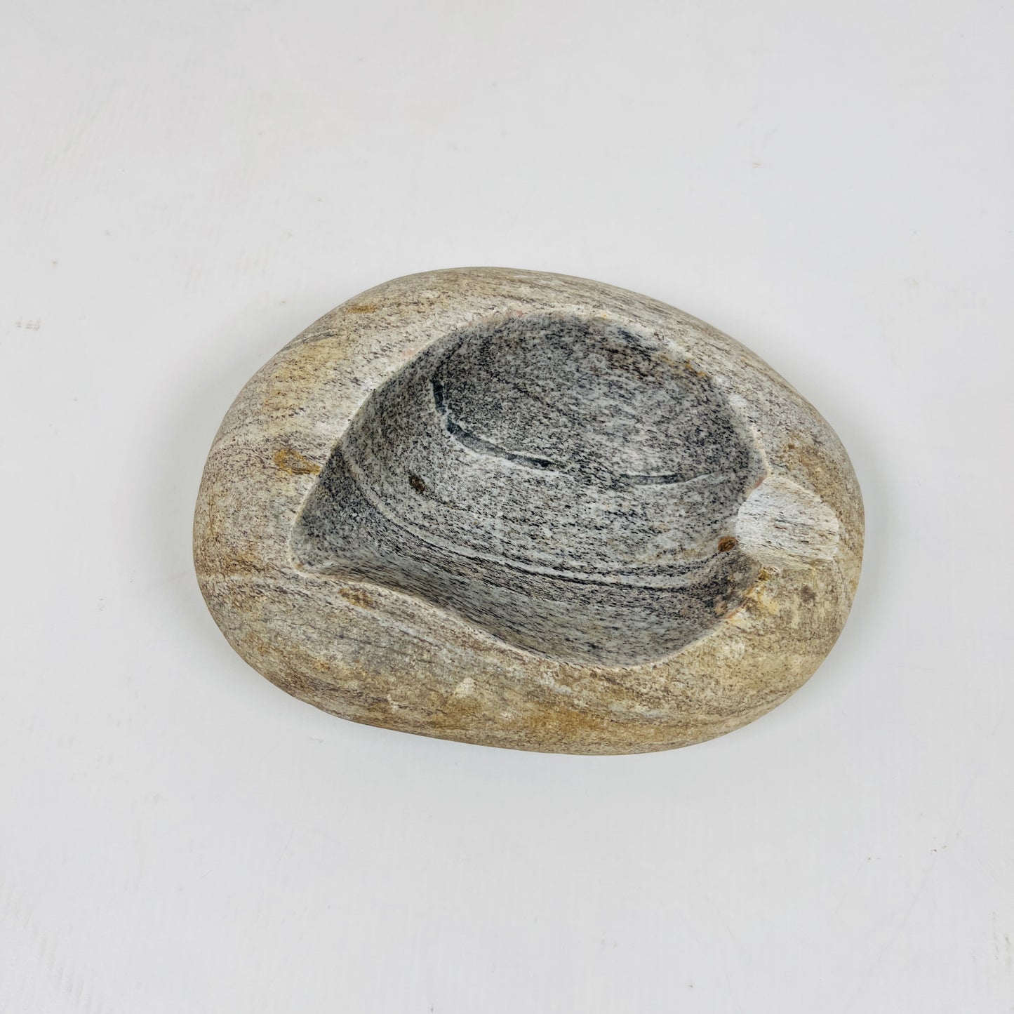 Tear Drop Ash Tray - River Stone