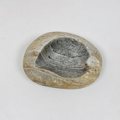 Tear Drop Ash Tray - River Stone