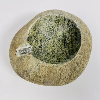 Moss Ash Tray - River Stone