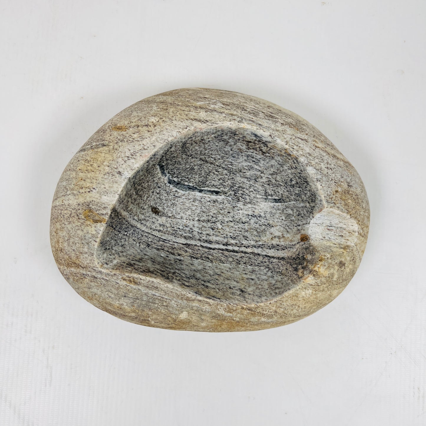 Tear Drop Ash Tray - River Stone