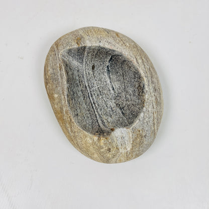 Tear Drop Ash Tray - River Stone