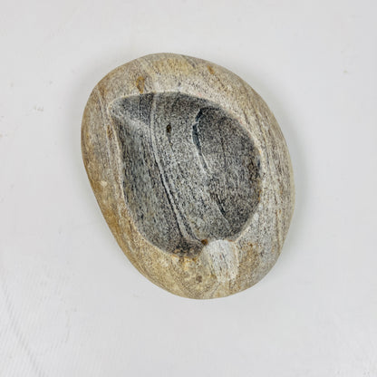 Tear Drop Ash Tray - River Stone