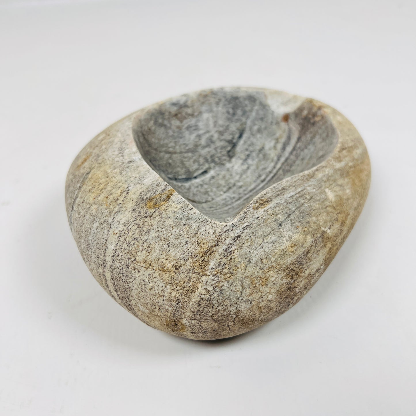 Tear Drop Ash Tray - River Stone