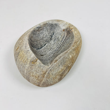 Tear Drop Ash Tray - River Stone