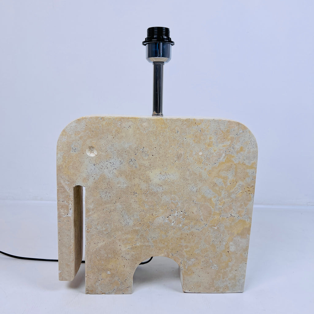 Elephant Stoned Table Lamp