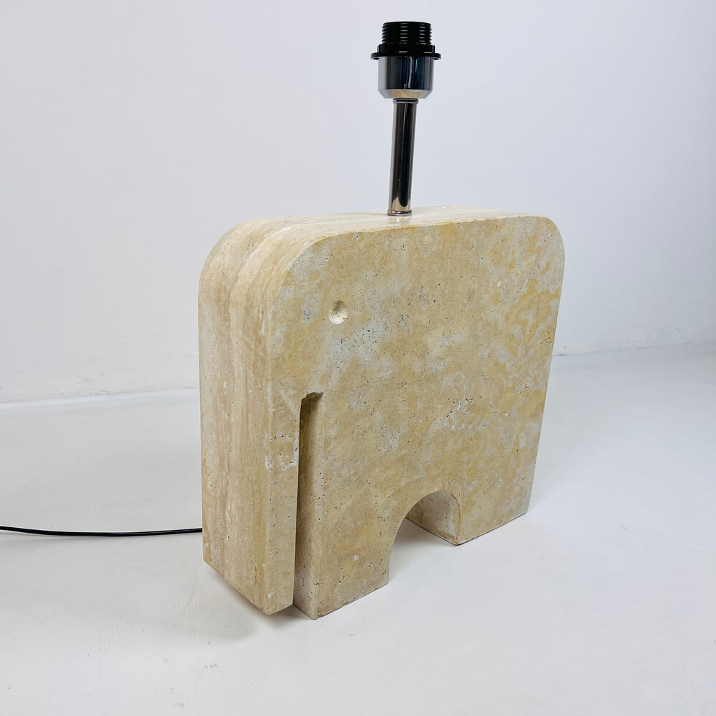 Elephant Stoned Table Lamp