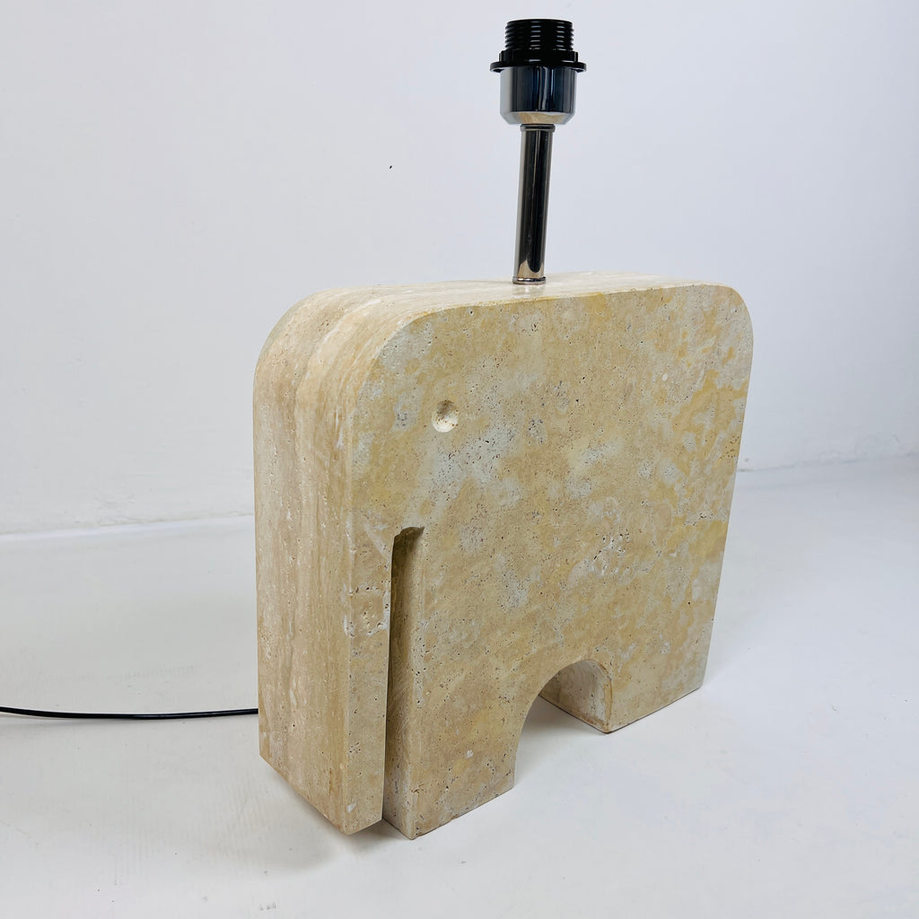 Elephant Stoned Table Lamp