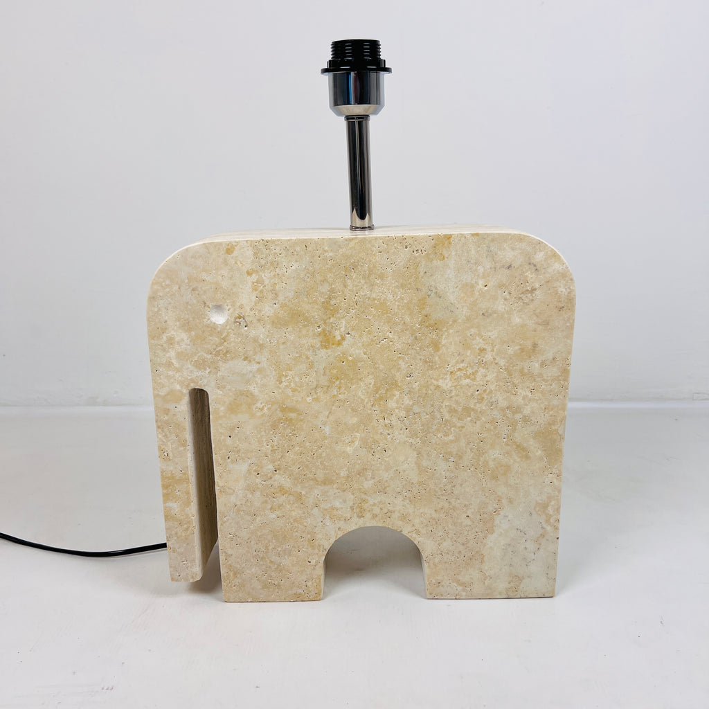 Elephant Stoned Table Lamp