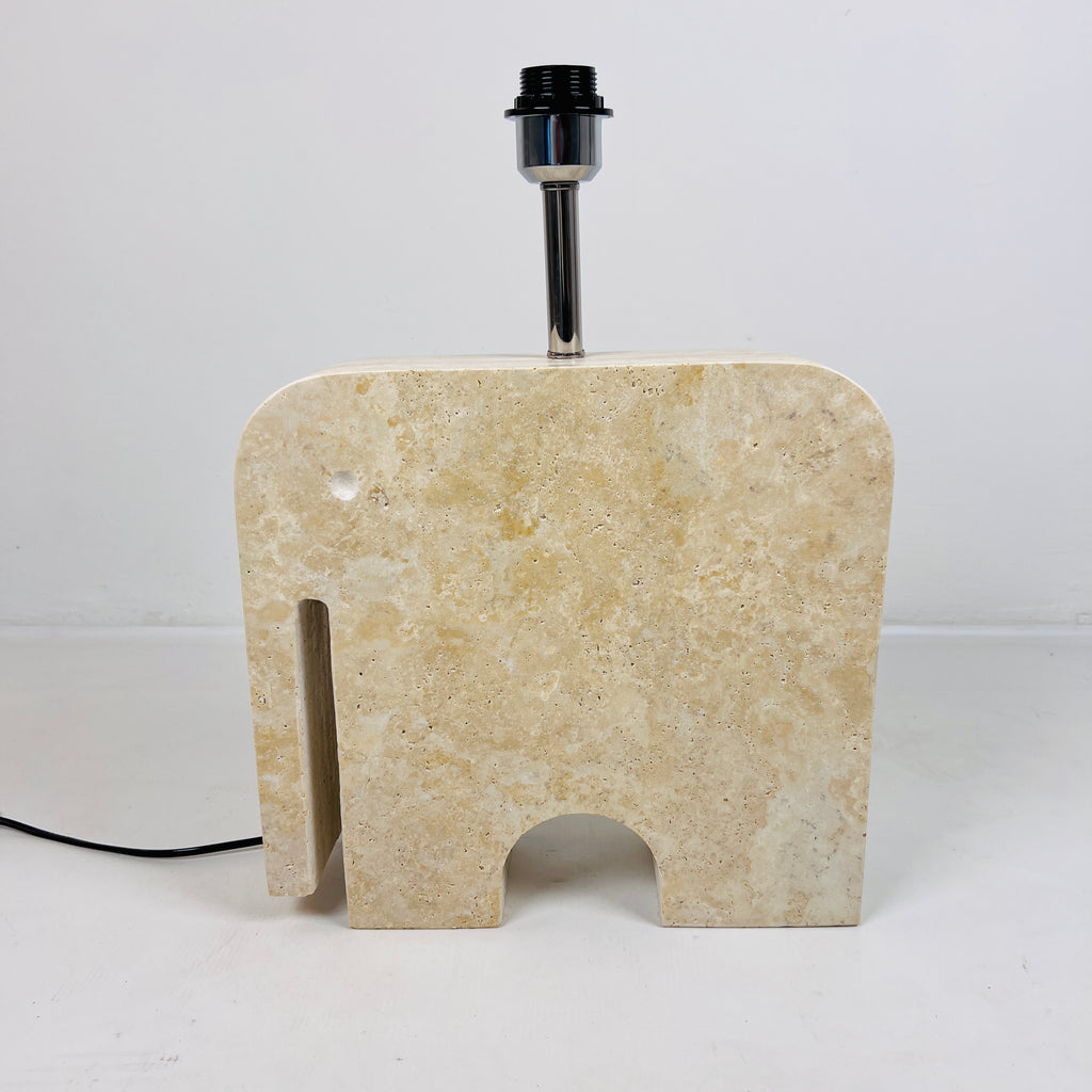 Elephant Stoned Table Lamp