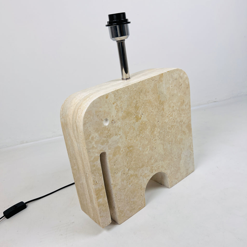 Elephant Stoned Table Lamp