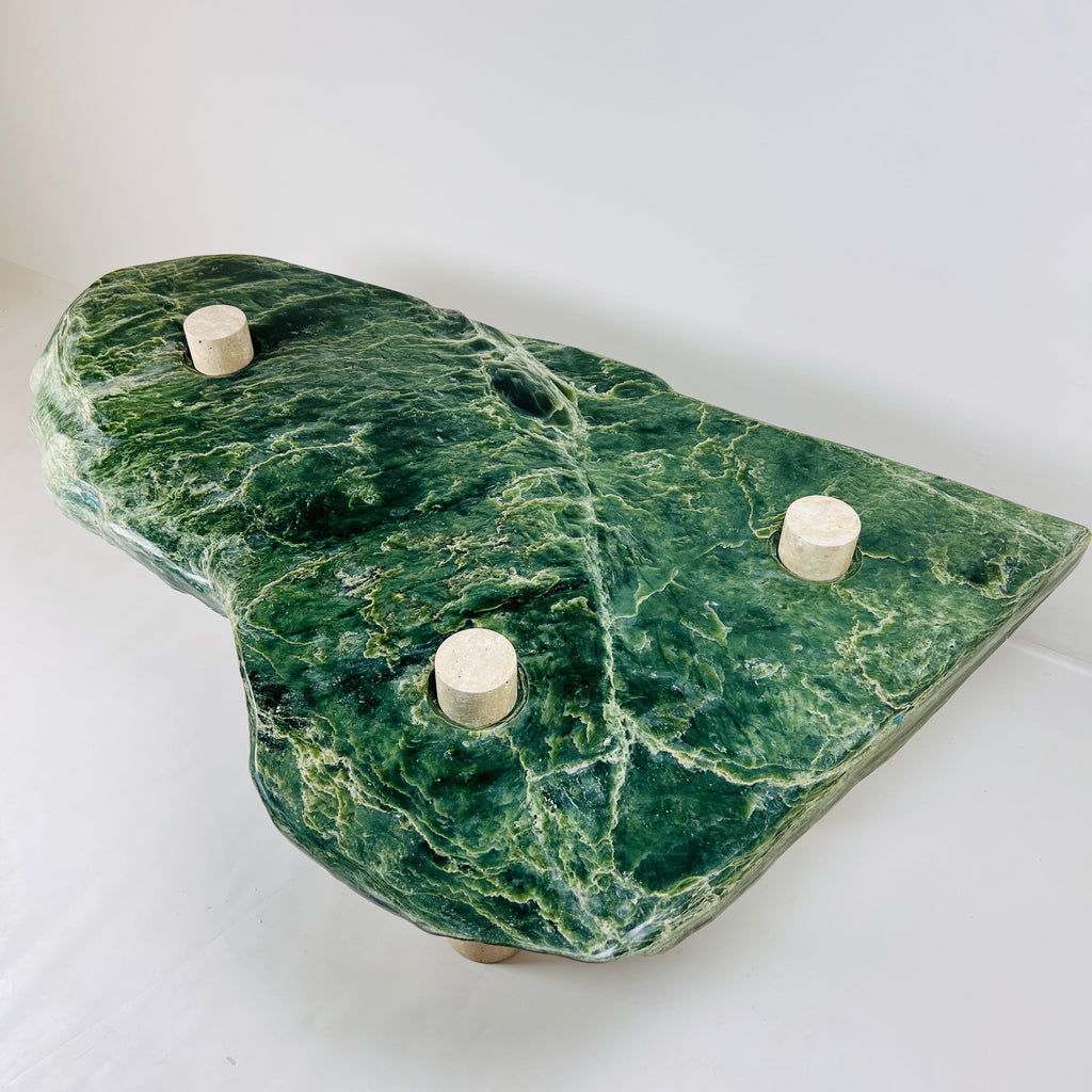 Nephrite Three Horned Side Table