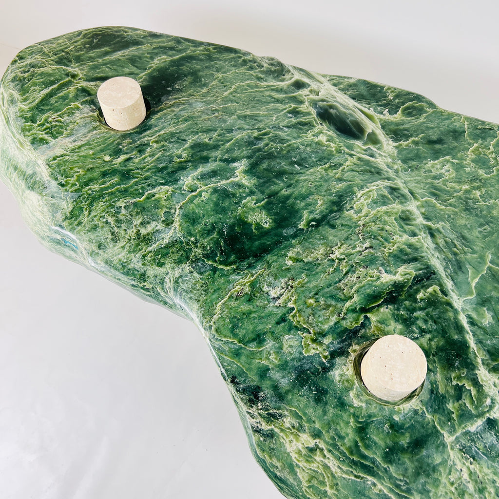 Nephrite Three Horned Side Table