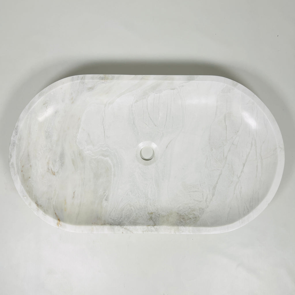 Opaline Marble Sink