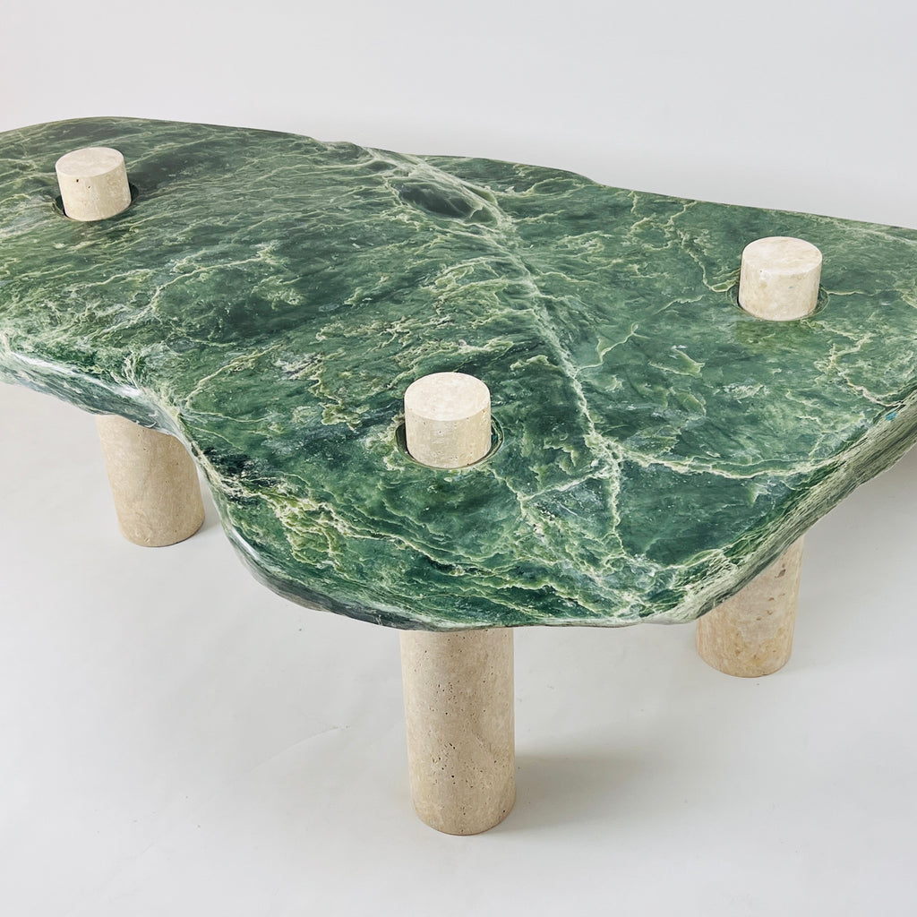 Nephrite Three Horned Side Table