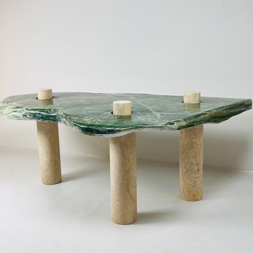 Nephrite Three Horned Side Table